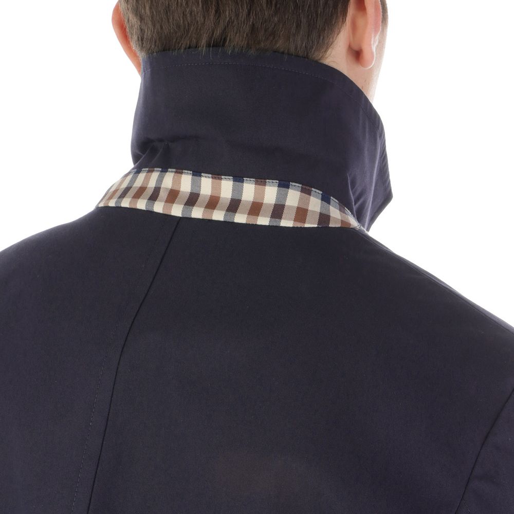 Blue Polyester Jacket