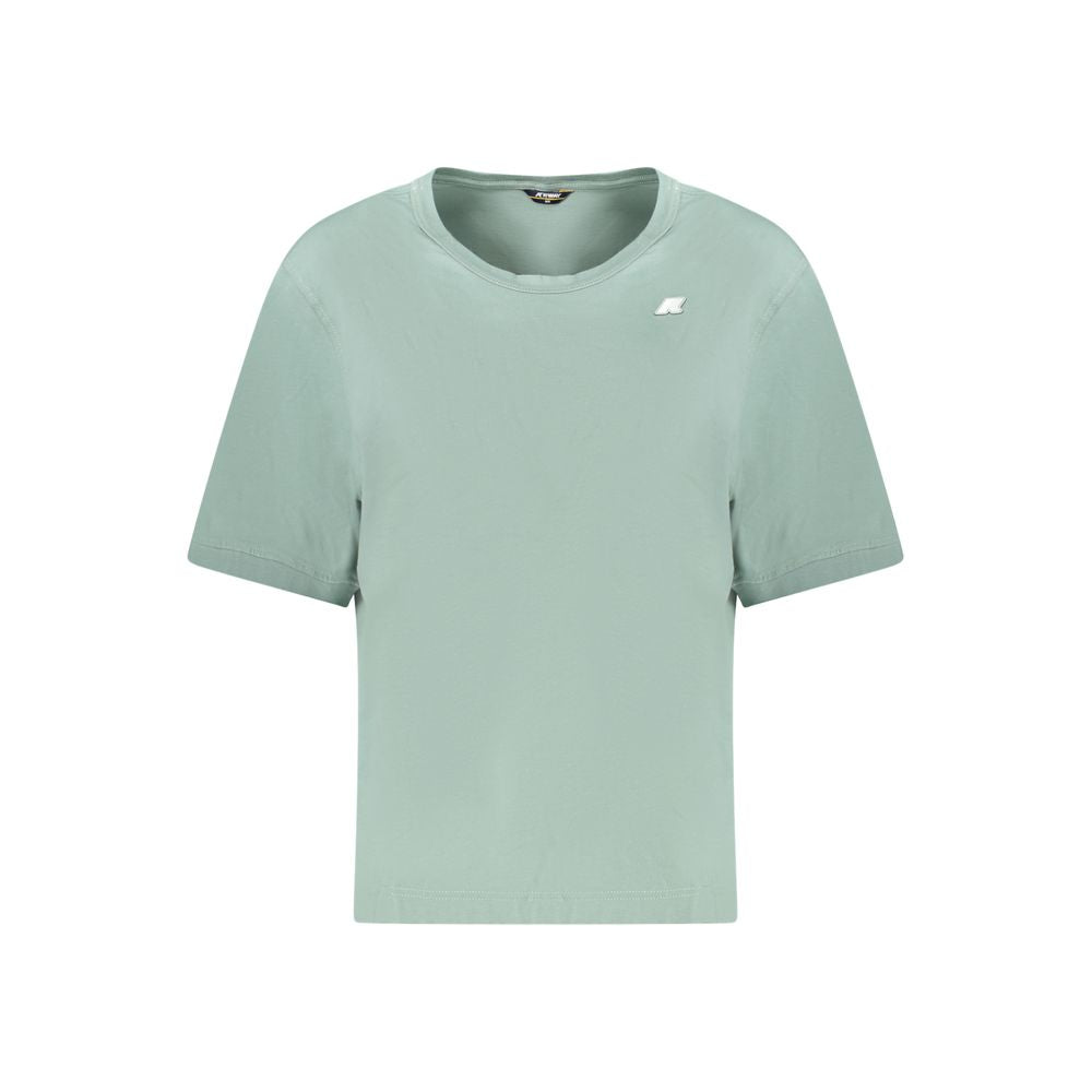 Green Cotton Tops & T-Shirt