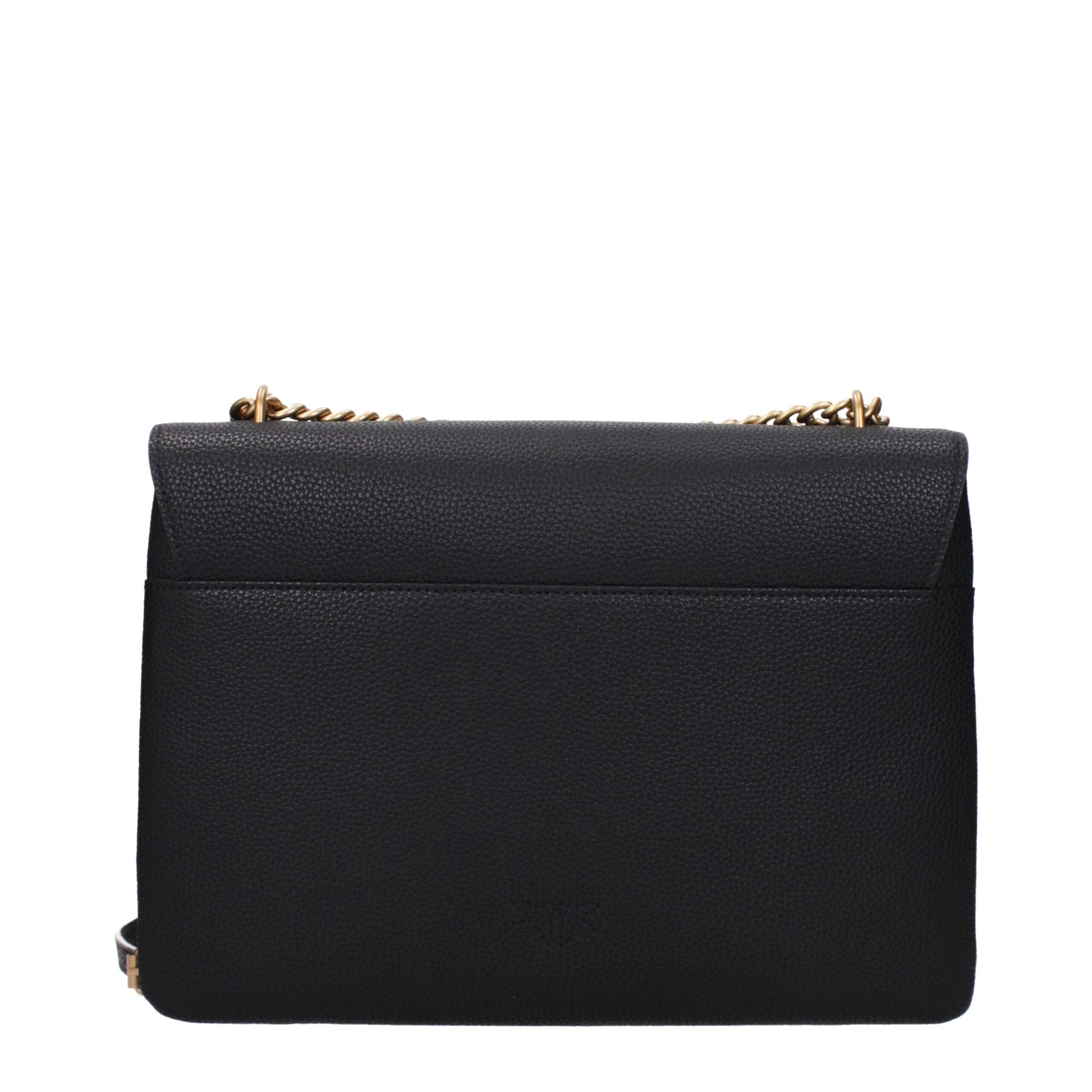 Black Leather Crossbody Bag