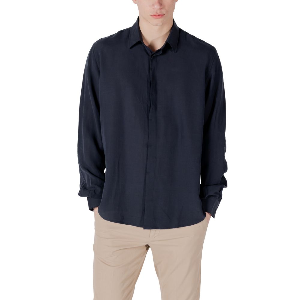 Blue Lyocell Shirt