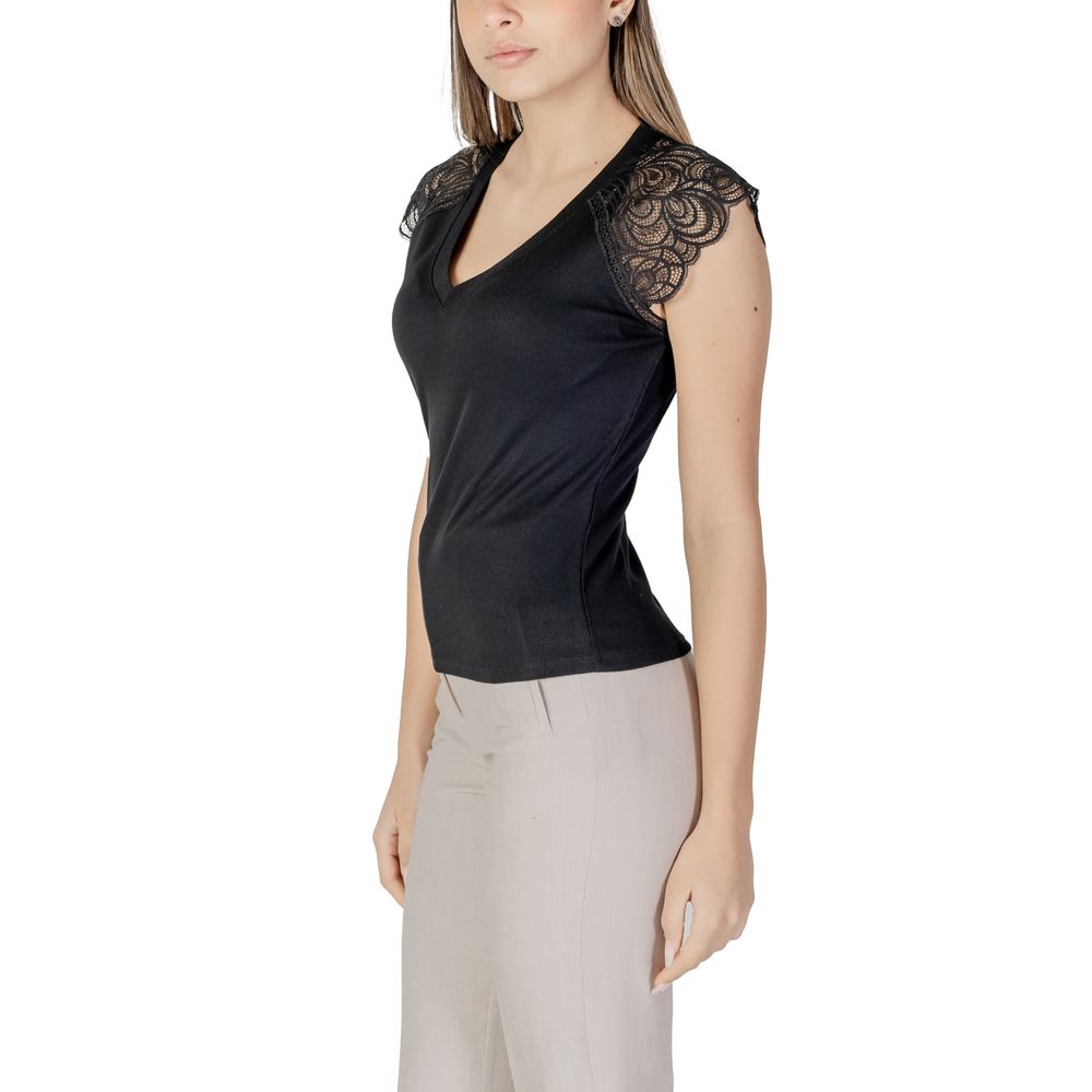 Black Recycled Polyester Tank Tops