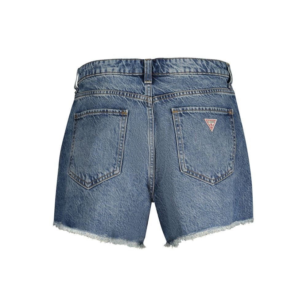Blue Cotton Short