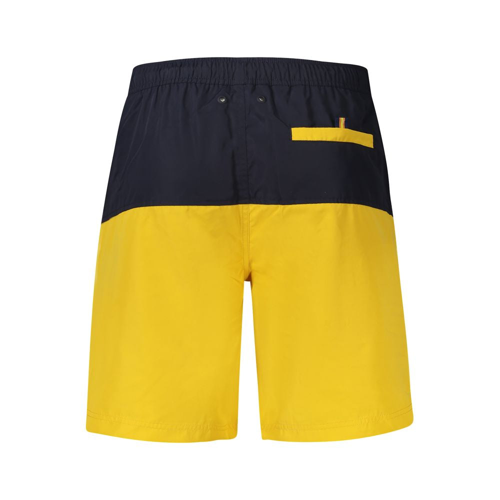 Blue Polyester Swimwear