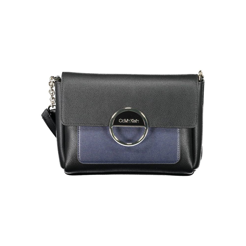 Black Polyethylene Shoulder Bag