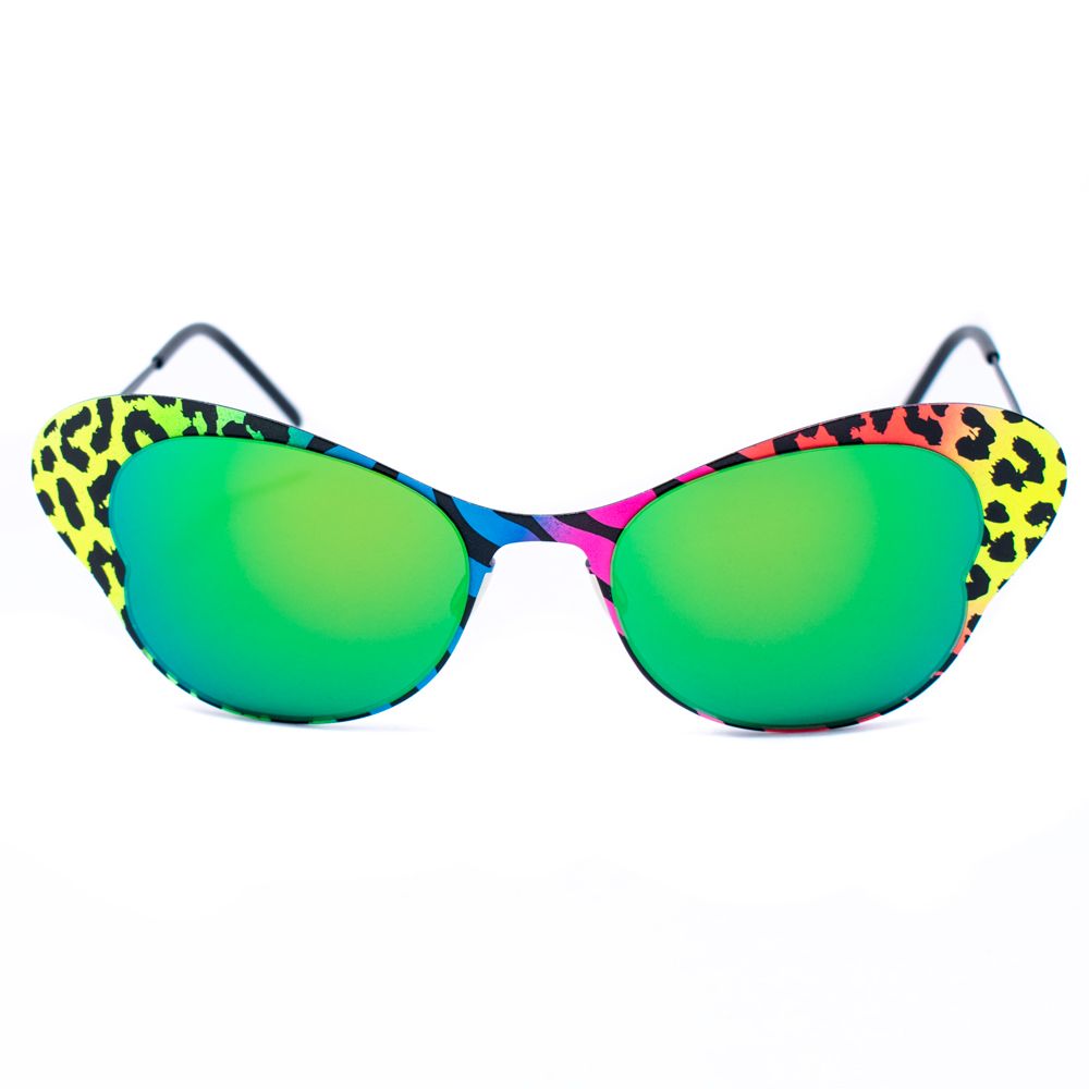 Multicolor Metal Sunglasses