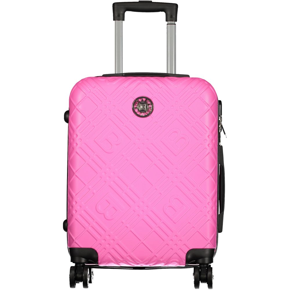 Pink Polyethylene Luggage And Travel