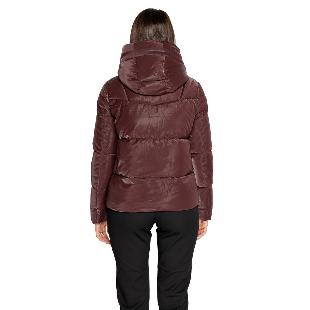 Purple Polyester Parka