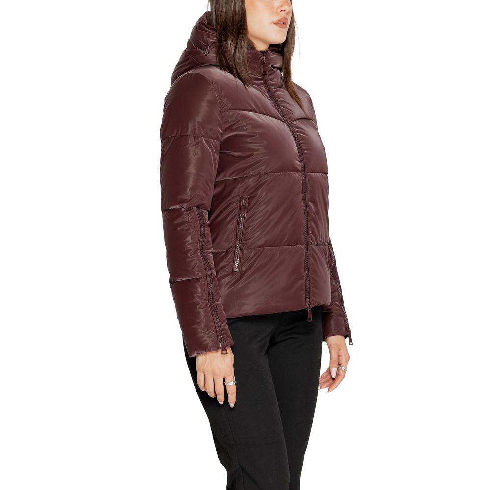 Purple Polyester Parka