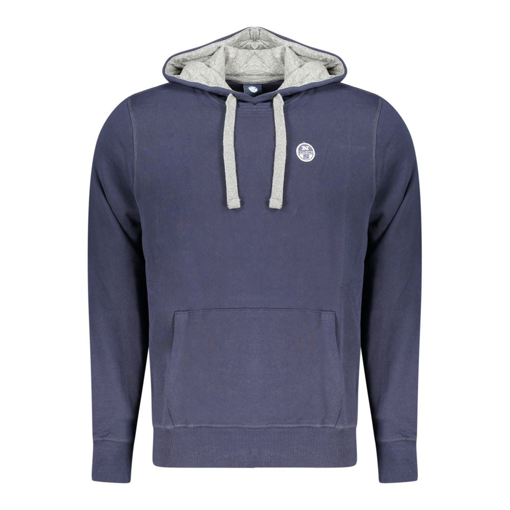 Blue Cotton Sweatshirt
