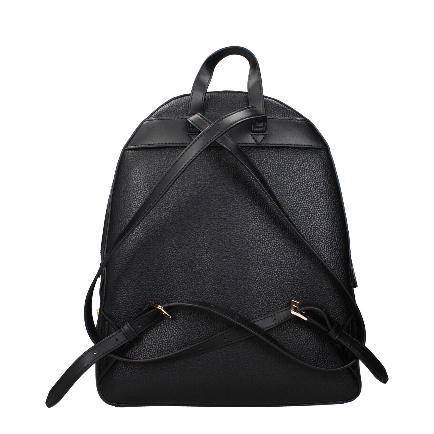 Black Leather Backpack