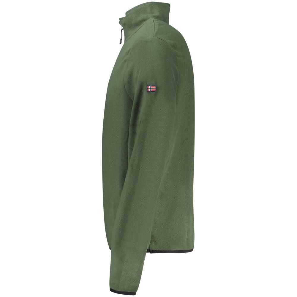 Green Polyester Sweatshirt