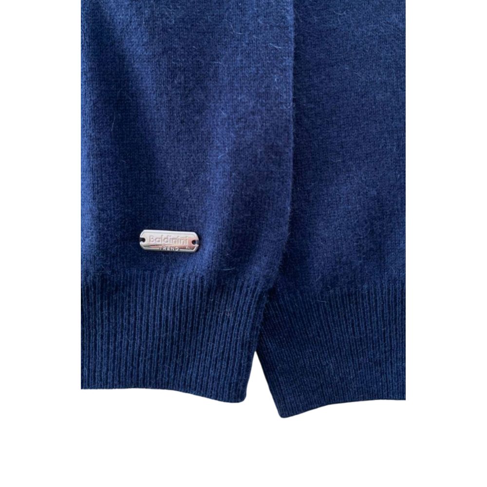 Blue Cashmere Sweater