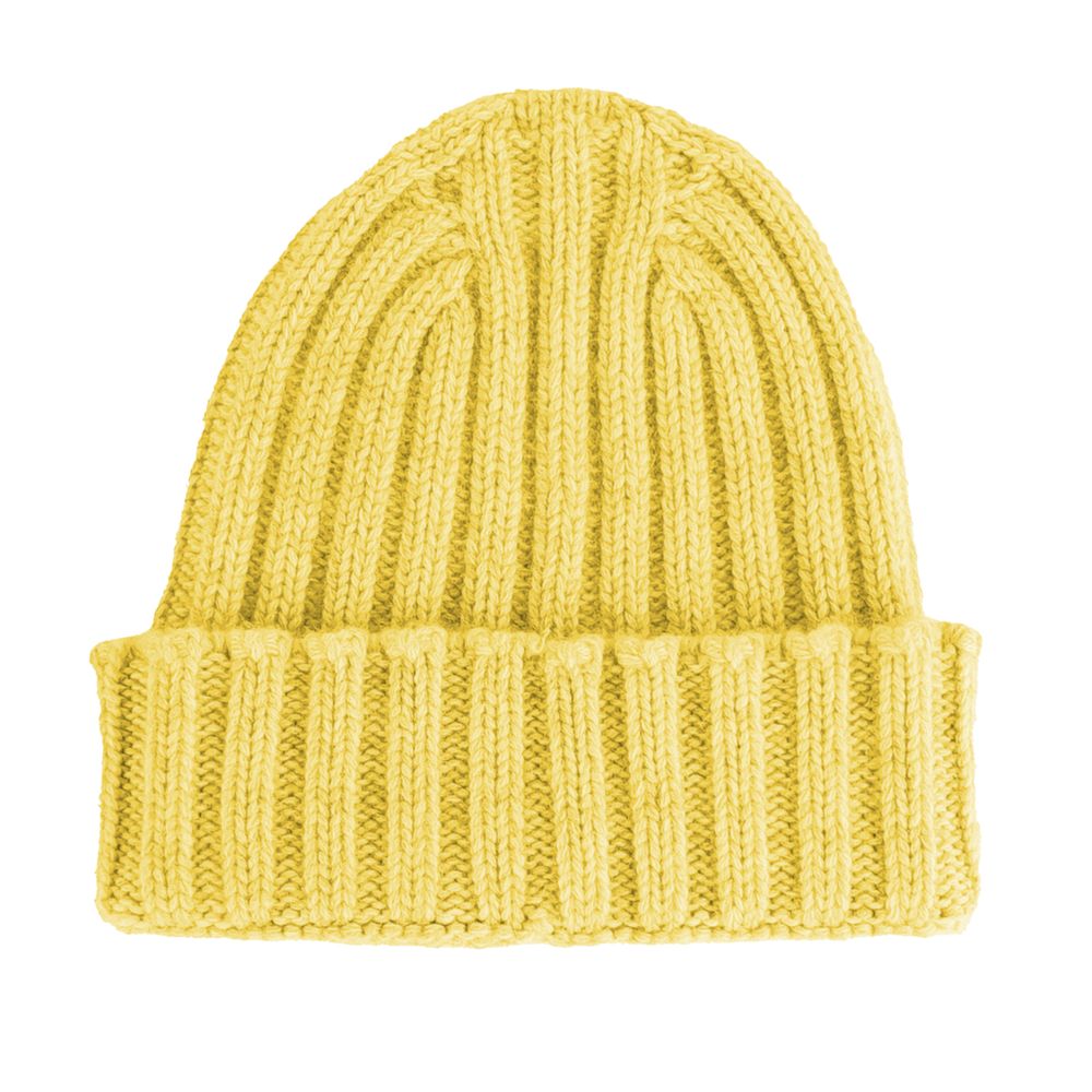 Yellow Cashmere Hat