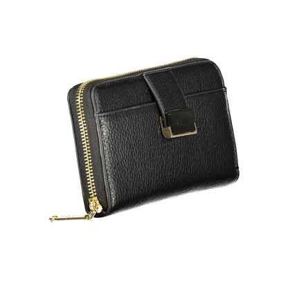 Nero Polyurethane Women Wallet