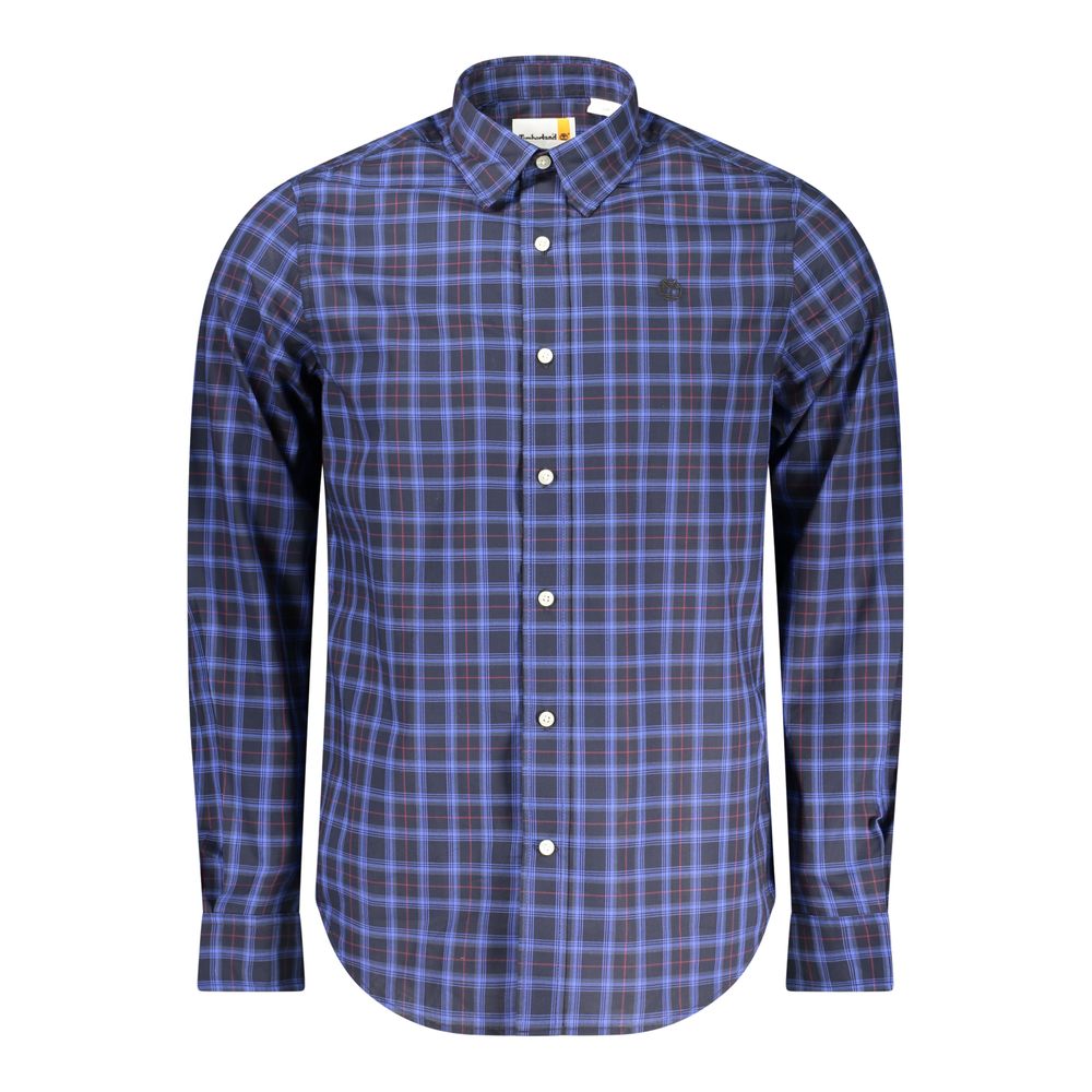 Blu Cotton Men Shirt
