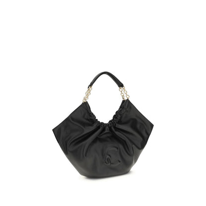 Black Calf Leather Bos Taurus Shoulder Bag