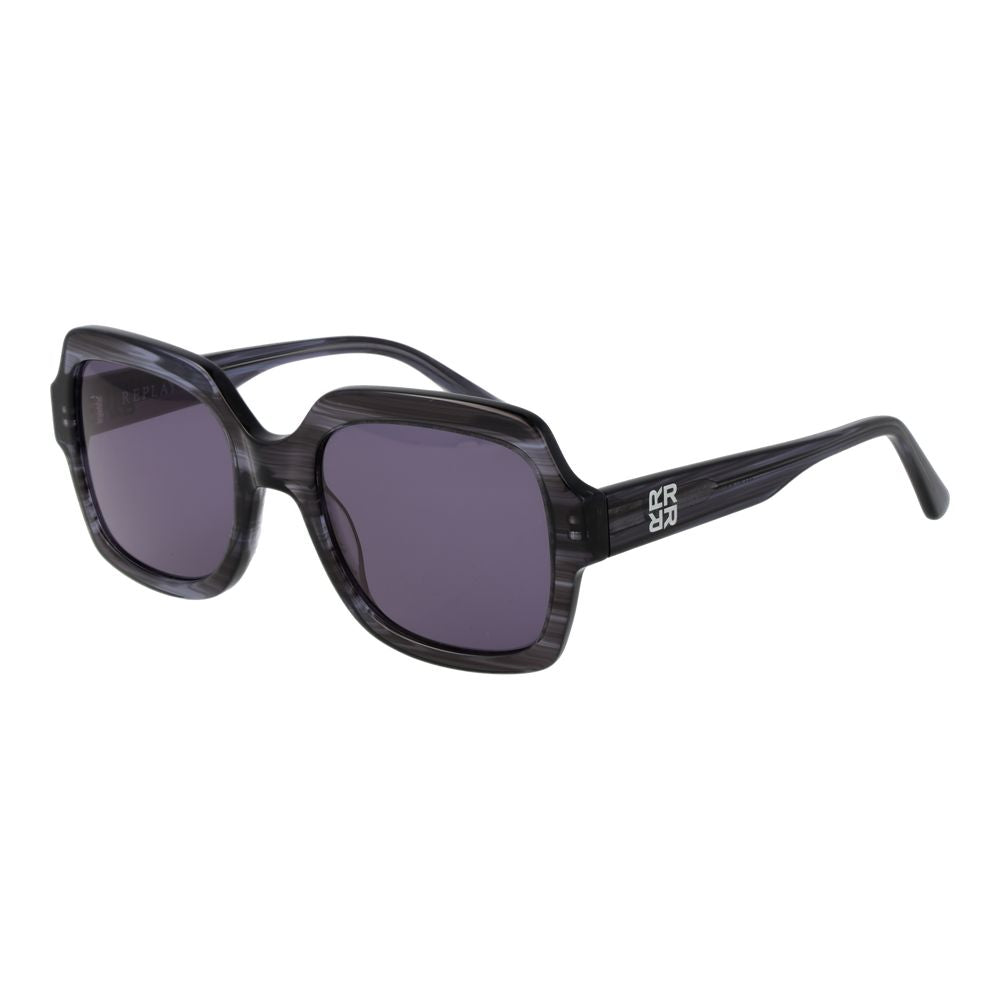 Gray Plastic Sunglasses