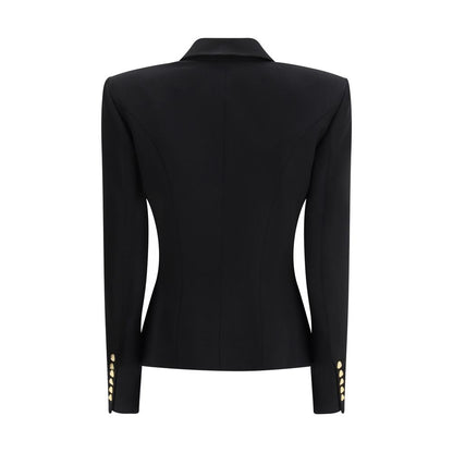 Black Wool Oves Aries Blazer