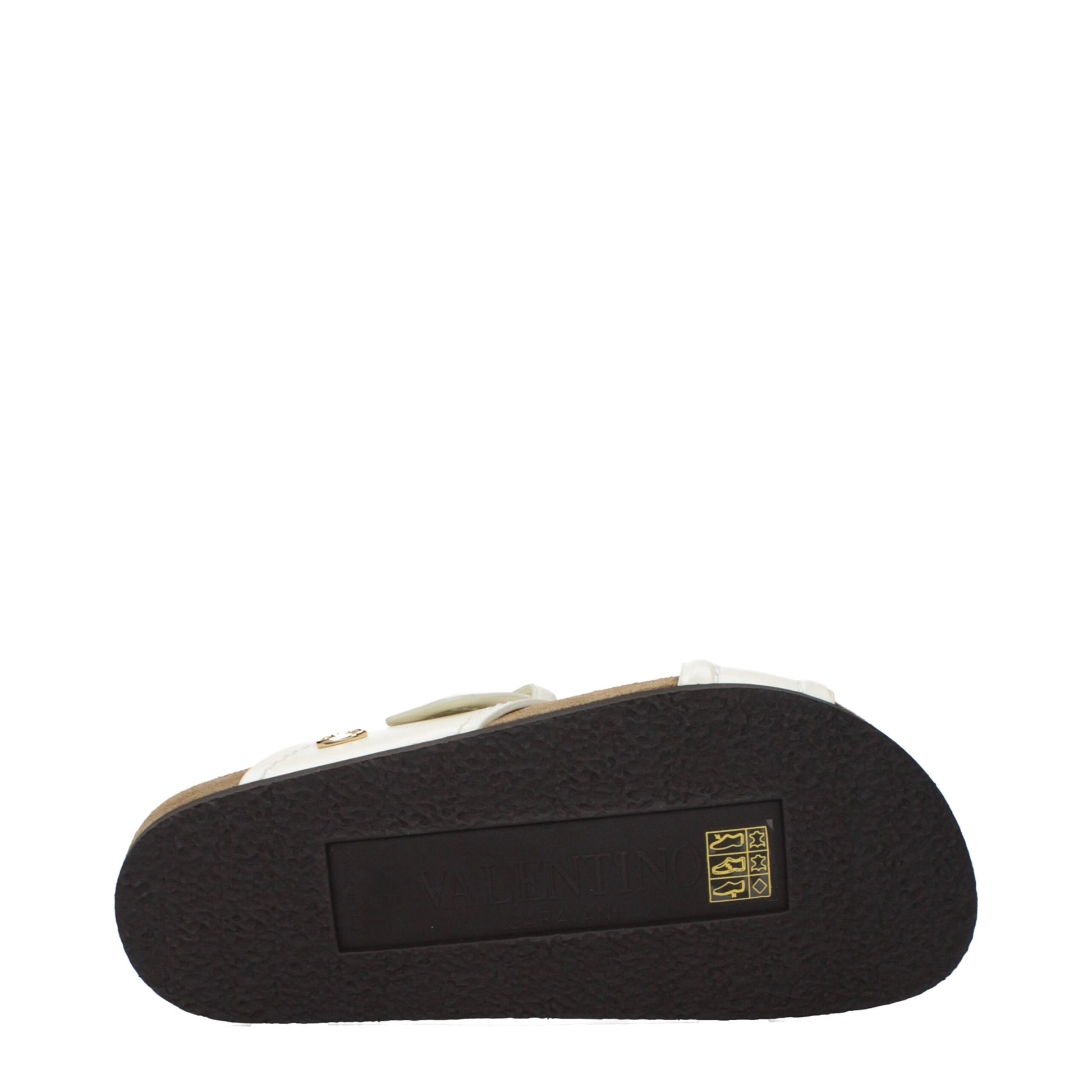 Beige Leather Slippers