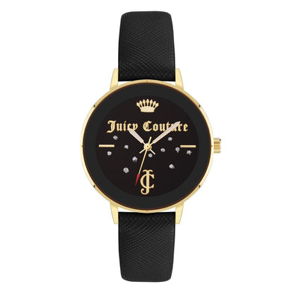 Black Plastic Dress Watch