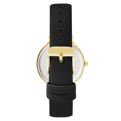 Black Plastic Dress Watch