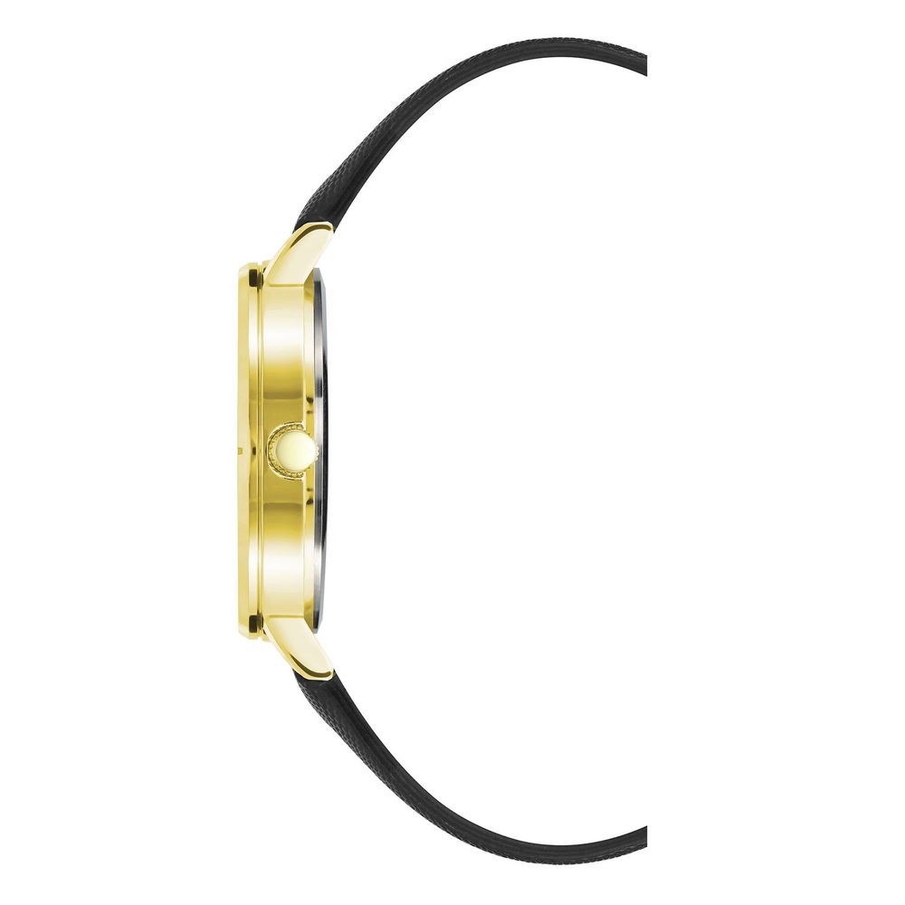 Black Plastic Dress Watch