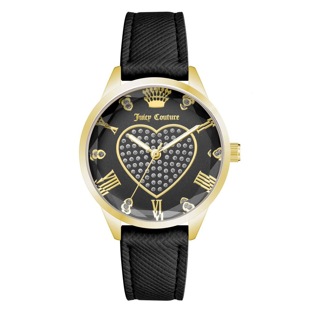 Black Plastic Dress Watch