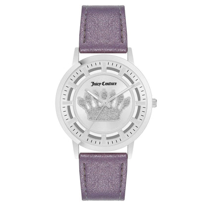 Purple Plastic Dress Watch