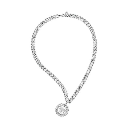 Gray Stainless Steel Necklace