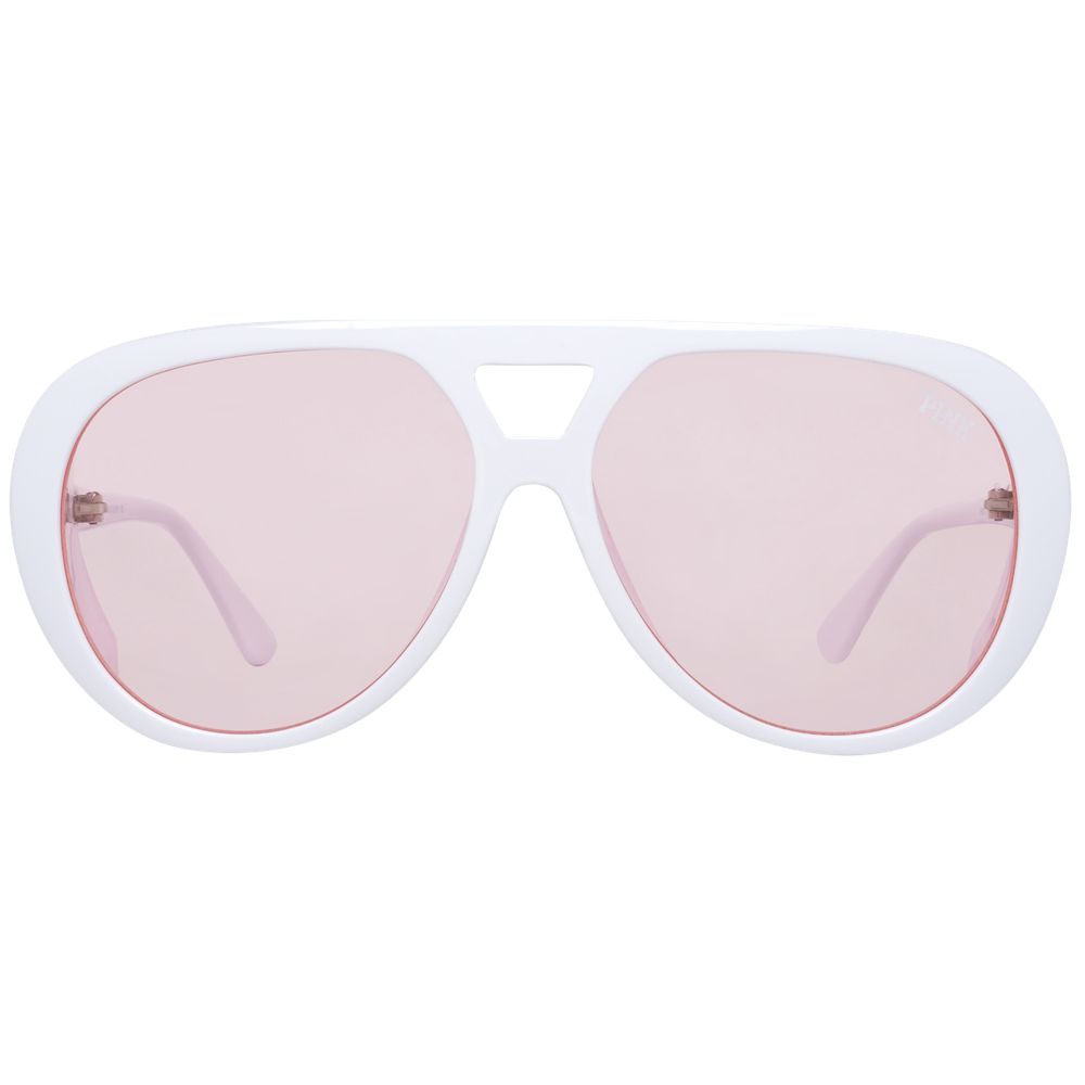 White Plastic Sunglasses