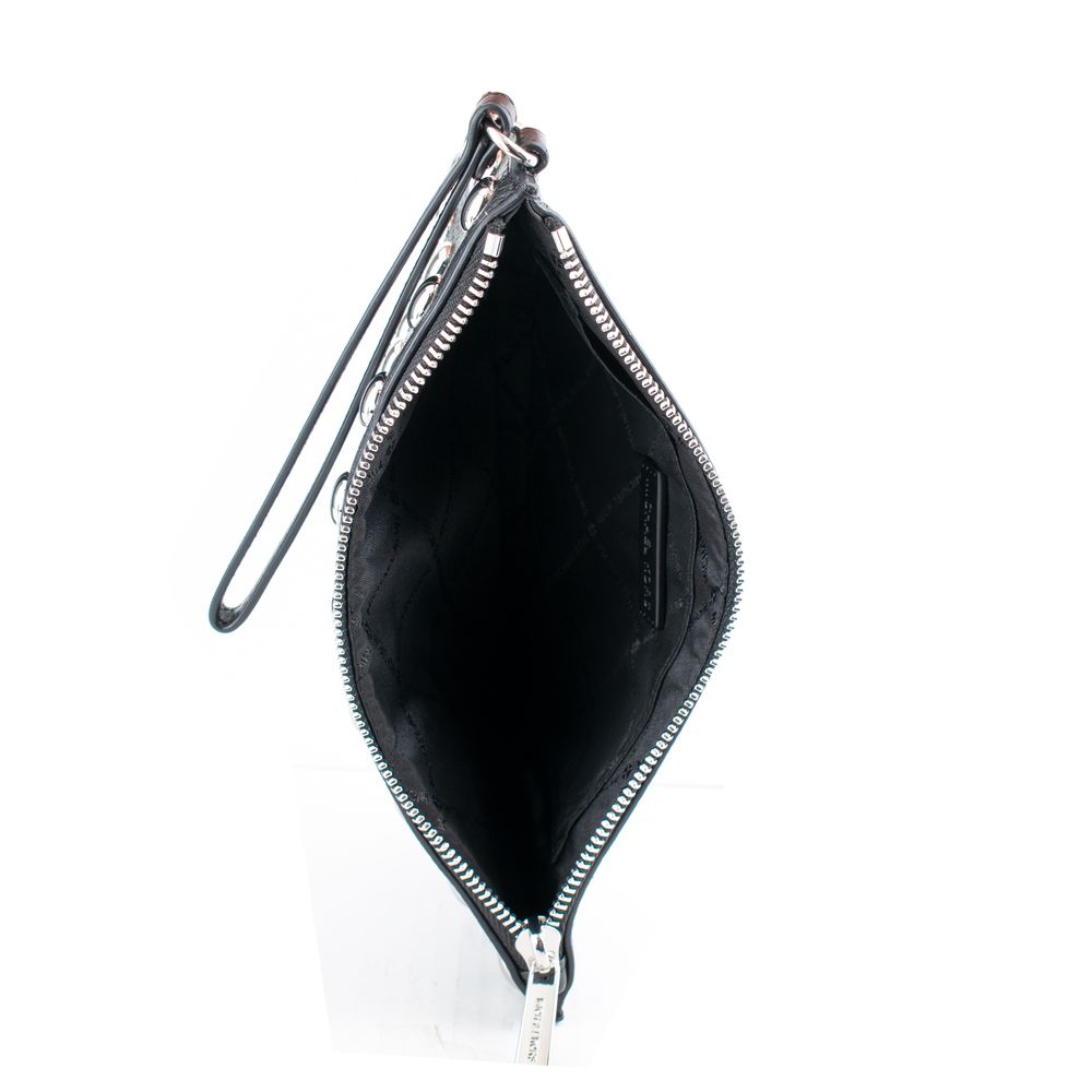 Brown Leather Clutch Bag