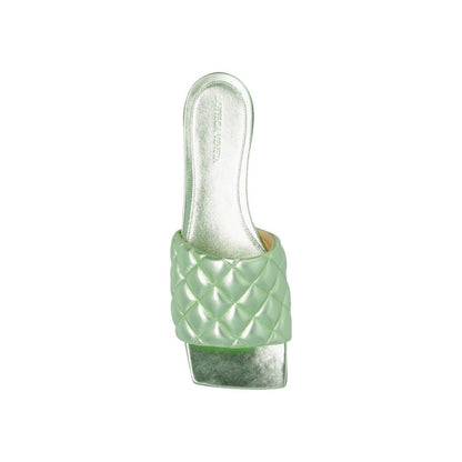 Bicolor Calfskin Sandals