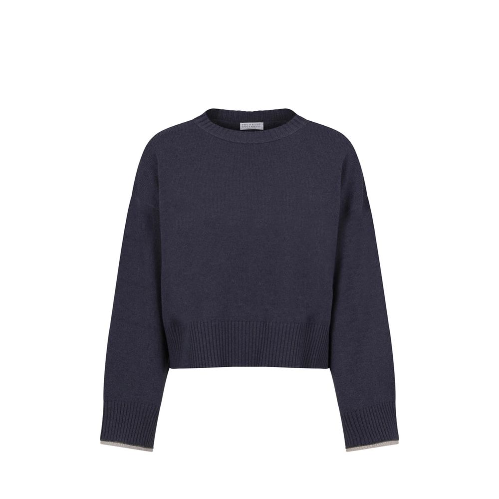 Blue Cashmere Sweater