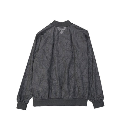 Gray Virgin Wool Bomber
