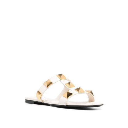 White Calfskin Sandals