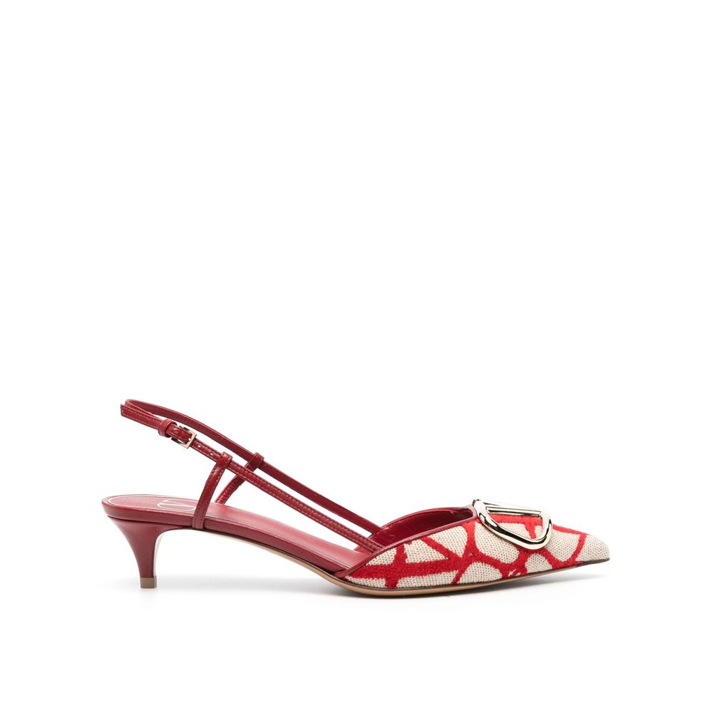 Multicolor Leather Pumps