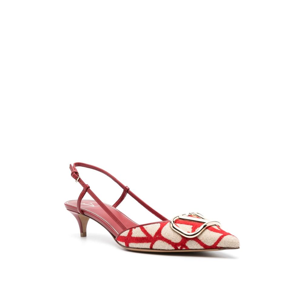 Multicolor Leather Pumps