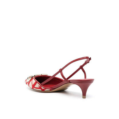 Multicolor Leather Pumps