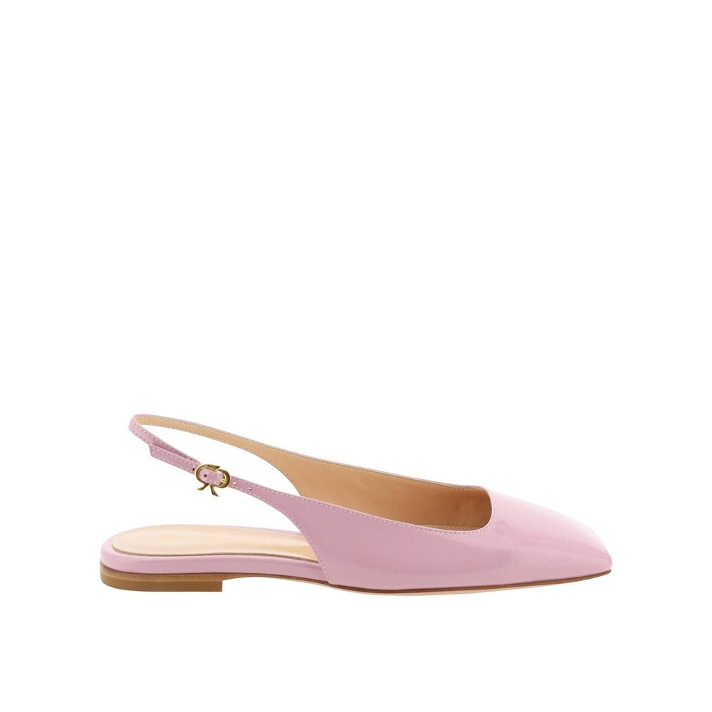 Multicolor Calfskin Flat Sandals
