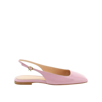 Multicolor Calfskin Flat Sandals