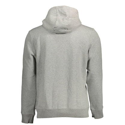 Gray Cotton Hoodie