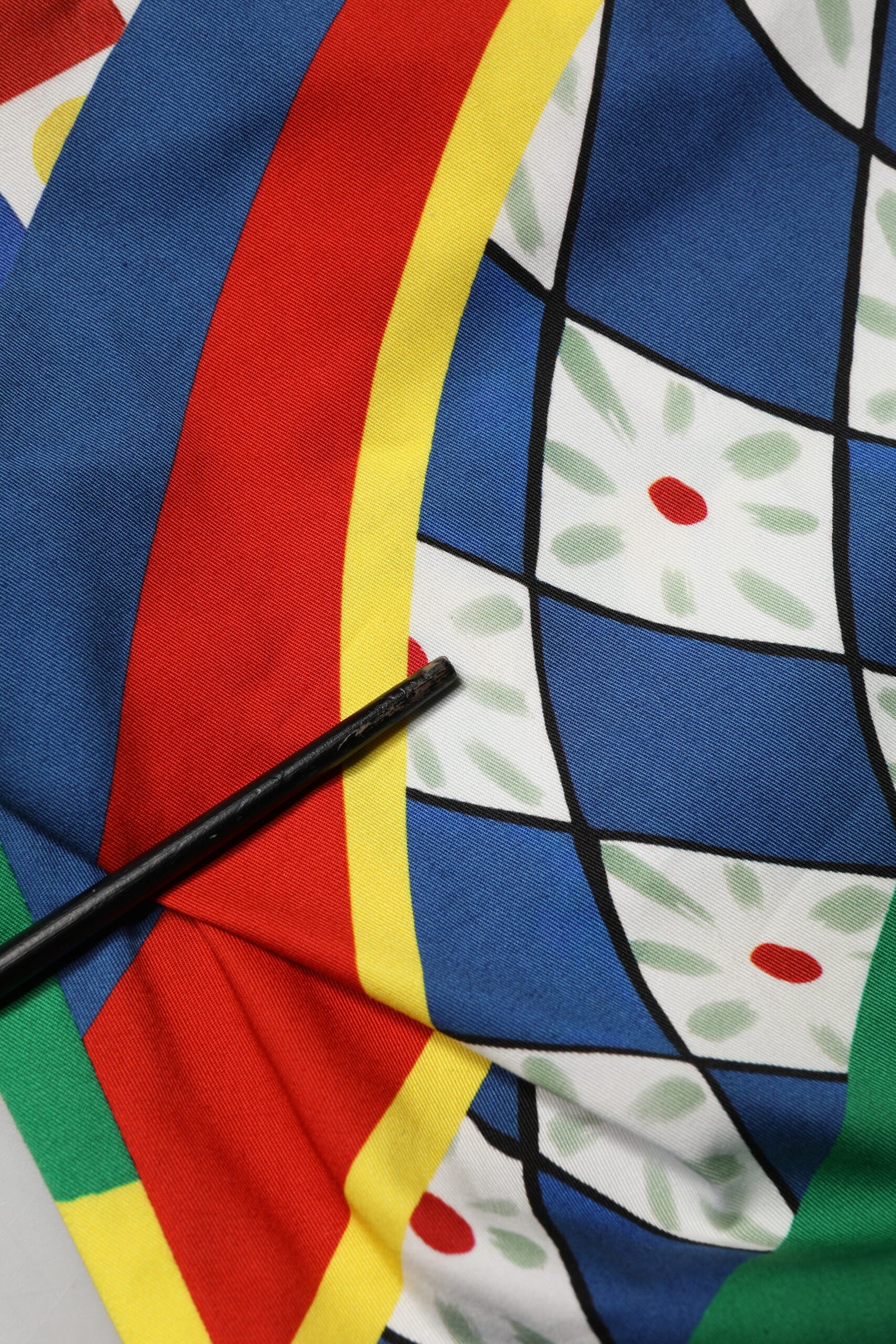 Multicolor Carretto Print Men Bermuda Shorts