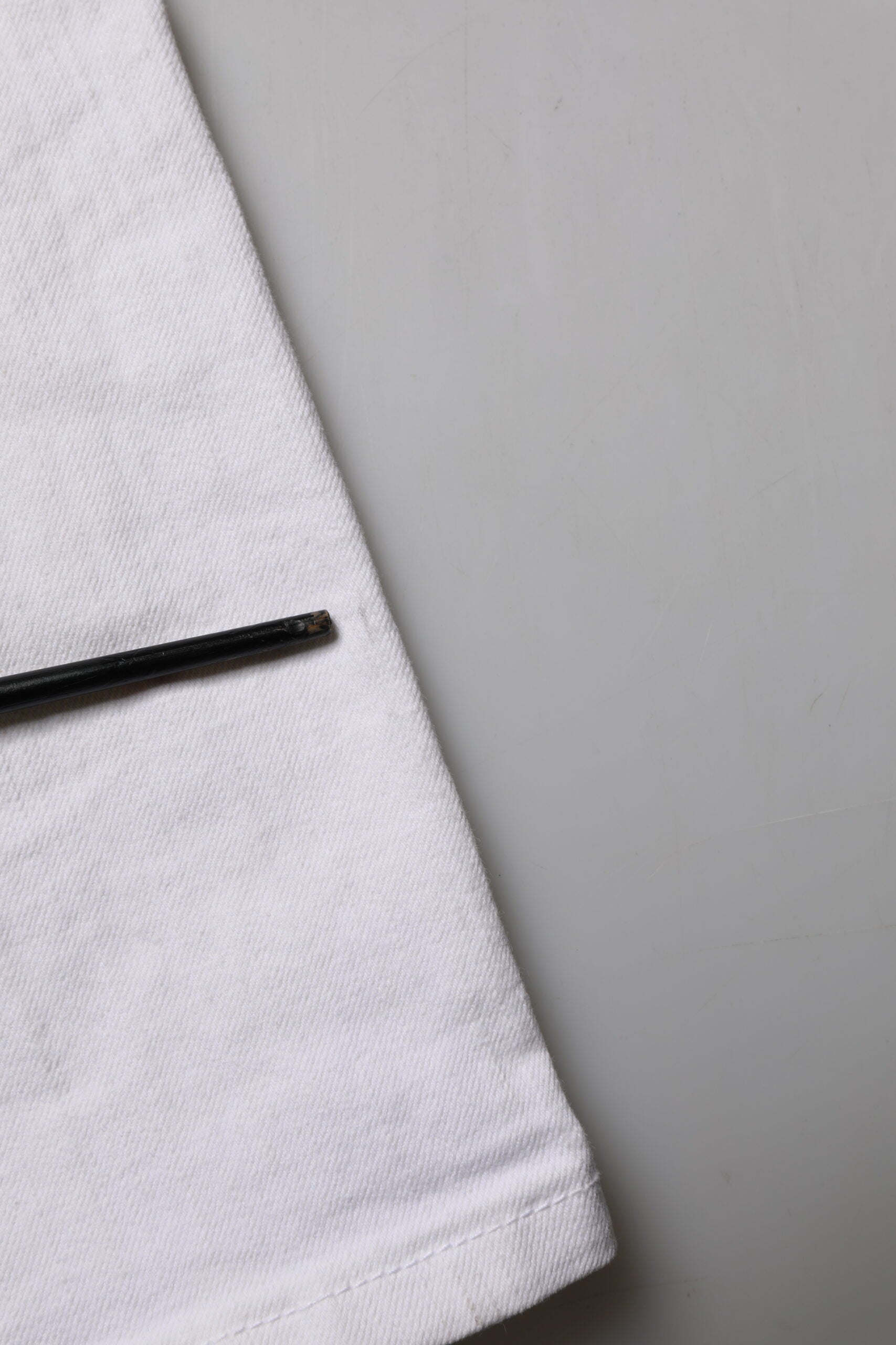 White Low Waist Bootcut Denim Jeans