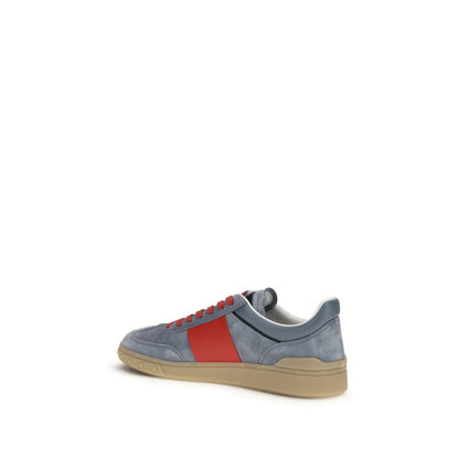 Multicolor Calf Leather Bos Taurus Low Top Sneakers