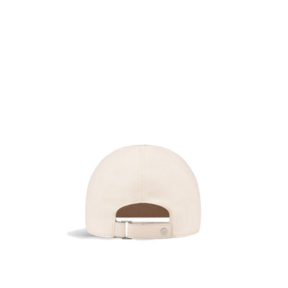Beige Cotton Cap (Baseball Hat)