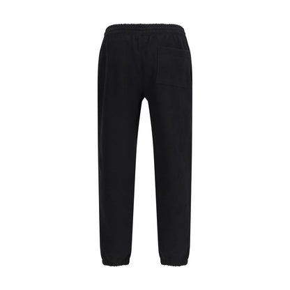 Black Cotton Joggers (Workout Pants)