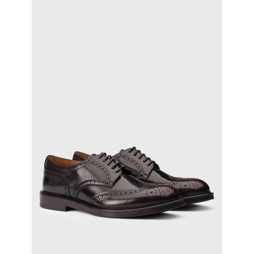Brown Leather Oxfords And Derbies