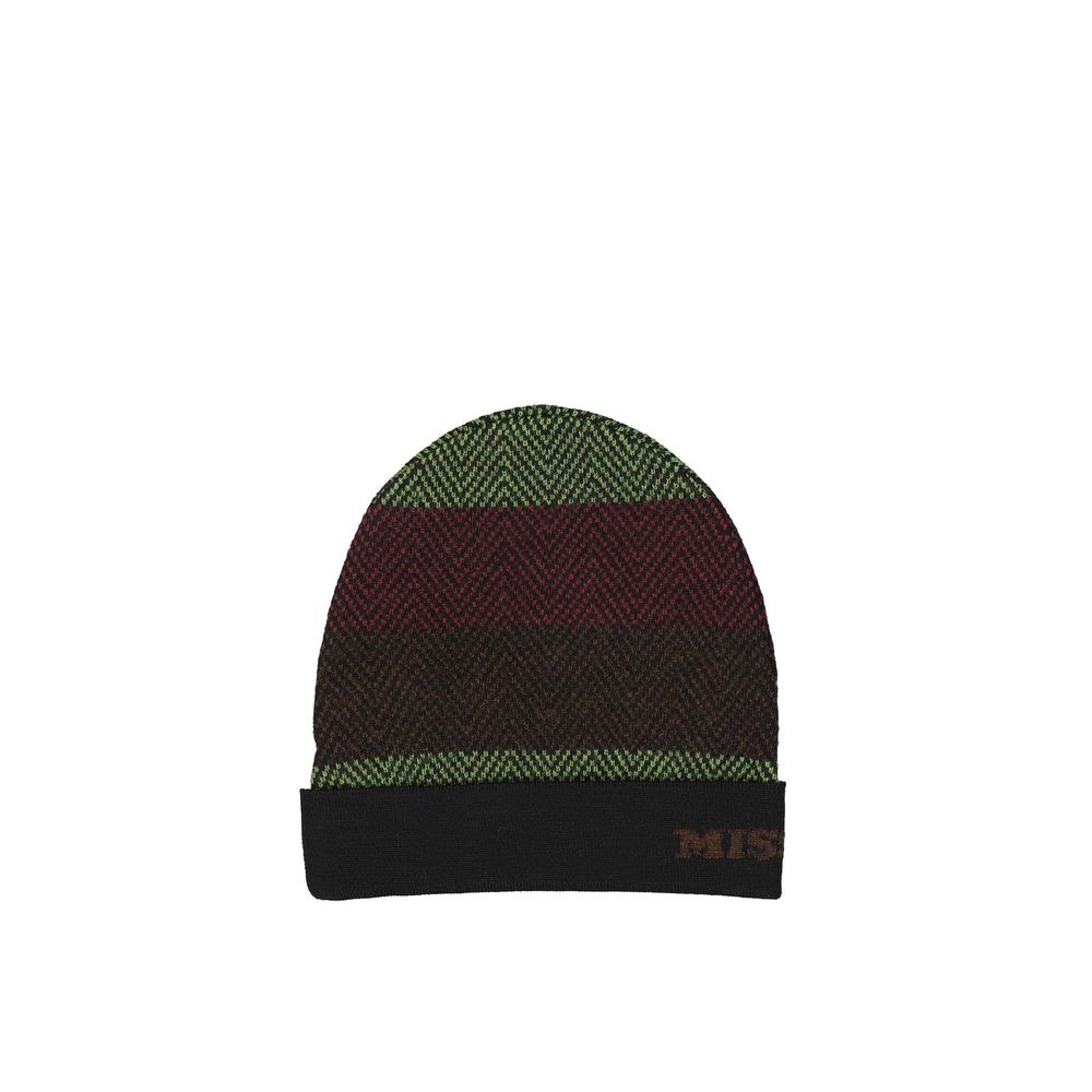 Black Wool Beanie