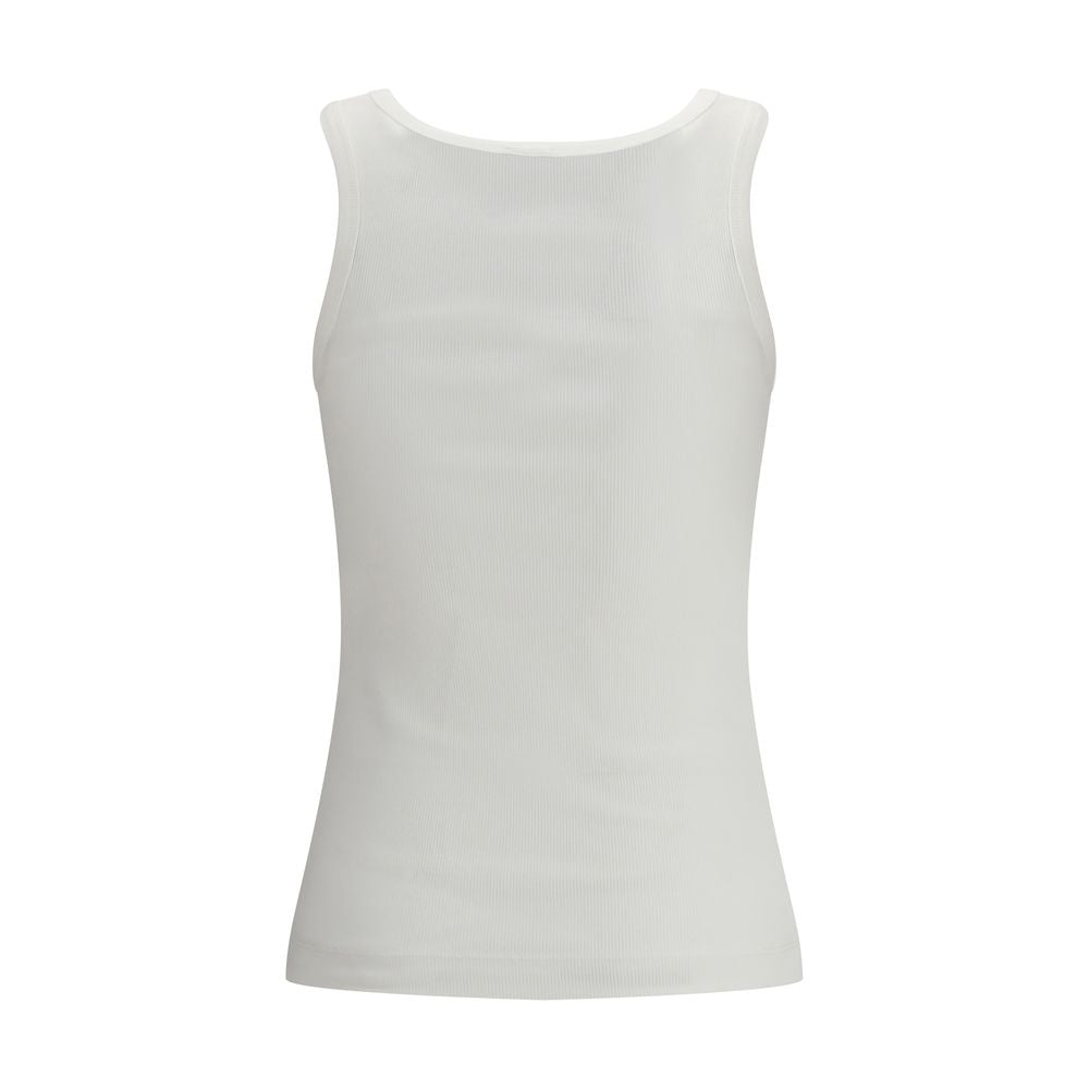 White Cotton Tank Tops