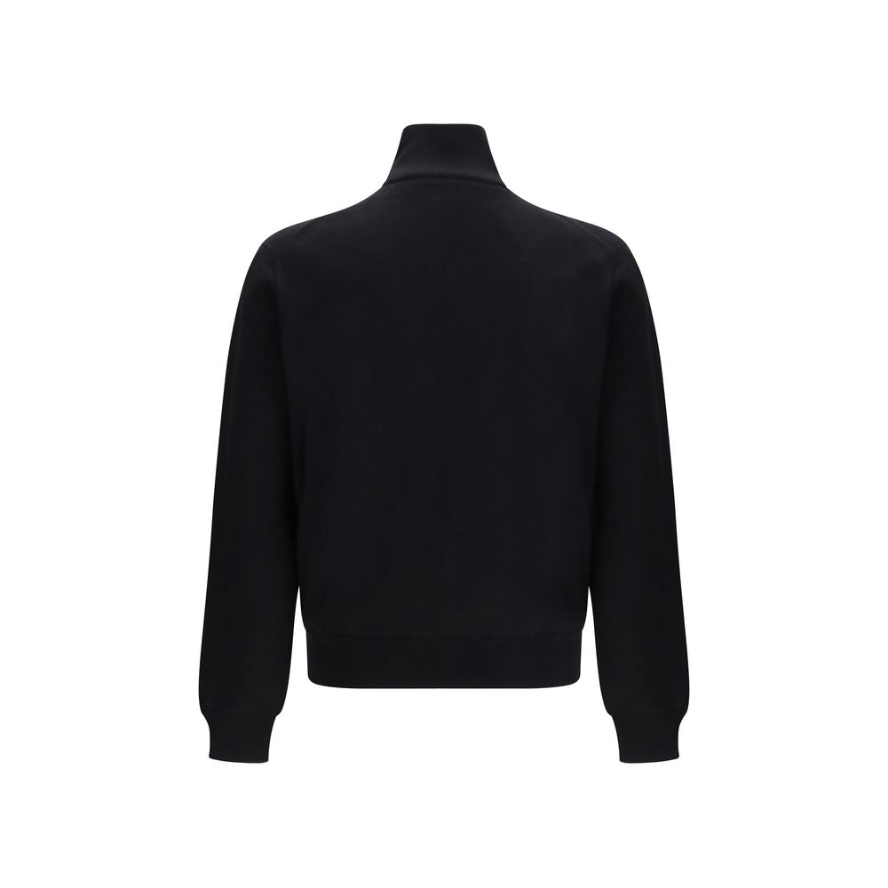 Black Fleece Wool Bomber